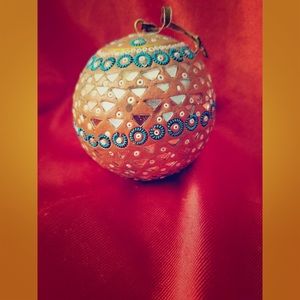 Mirrored Mosaic Glass Hanging Ornament Artistic Decor